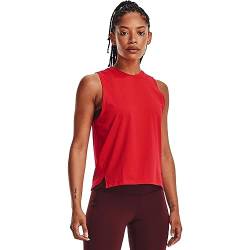 Under Armour Damen Funktionstank Rush Radio red-Iridescent L von Under Armour