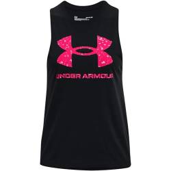 Under Armour Damen Live Sportstyle Graphic Tank T-Shirt, schwarzes, XS von Under Armour