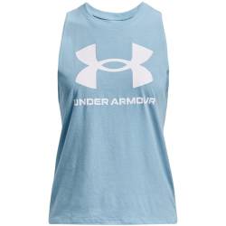 Under Armour Damen Tank T-Shirt, (490) Blizzard / Weiß, M von Under Armour