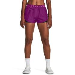 Under Armour Damen Women's UA Play Up Shorts 3.0 Boardshorts, Mystic Magenta, S von Under Armour