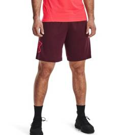 Under Armour Herren Men's UA Techâ„¢ Graphic Shorts Boardshorts, Dunkelbraun, XXL von Under Armour