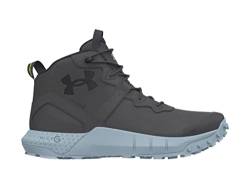 Under Armour Herren Micro G Valsetz Trek Mid Waterproof Taktische Militärstiefel, 100 Jet Grey Zinn Schwarz, 42.5 EU von Under Armour