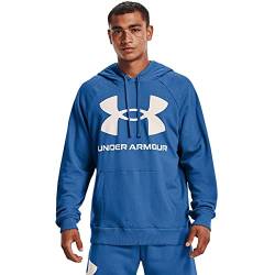 Under Armour Herren Rival Fleece Raglan Hoodie - Victory Blau - M von Under Armour