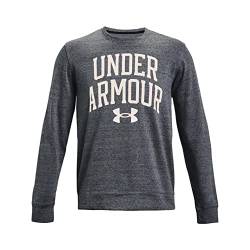 Under Armour Herren Rival Terry Fast Dry Sweater - Pitch Grau Full - L von Under Armour