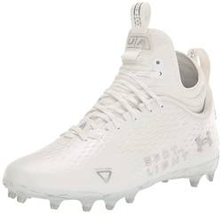 Under Armour Herren Sportlight Lux Mc 2.0 Fu ballschuh, (100) Wei /Wei /Metallic-Silber, 48.5 EU von Under Armour