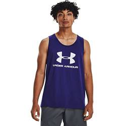 Under Armour Herren Sportstyle Logo Tank Weste, Sonar Blue, XS von Under Armour