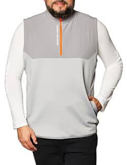 Under Armour Herren Storm Daytona Atmungsaktive Golfweste - Grau Wolf - L von Under Armour