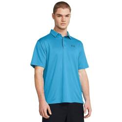 Under Armour Herren Tech-Golf-Poloshirt, Blau, M von Under Armour