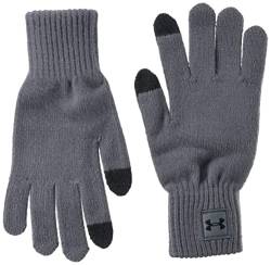 Under Armour Herren UA Halftime Gloves, superweiche Rippenstrick-Thermo Handschuhe, schweißableitende Fitness Handschuhe mit Touchscreen-Technologie von Under Armour