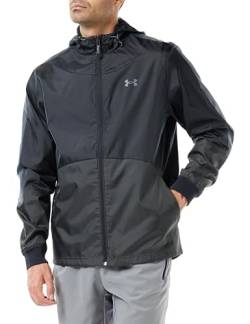 Under Armour Herren UA Legacy Windbreaker Windjacke, Black/Jet Gray/Pitch Gray, M von Under Armour