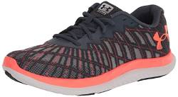 Under Armour Herren Ua Charged Breeze 2 Visual Cushioning, (400) Downpour Gray/After Burn/After Burn, 41 EU von Under Armour