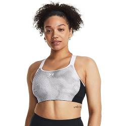 Under Armour High Print Sport-BH Damen schwarz, M von Under Armour