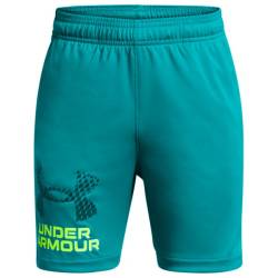 Under Armour - Kid's Tech Logo Shorts - Shorts Gr M türkis von Under Armour
