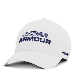 Under Armour Men's Jordan Spieth Tour Hat , White (100)/Academy Blue , Medium/Large von Under Armour