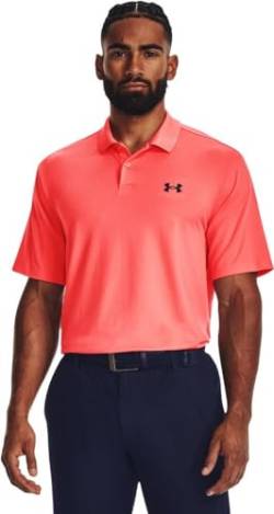 Under Armour Men's Standard Performance 3.0 Polo, (690) Venom Red / / Black, Large von Under Armour