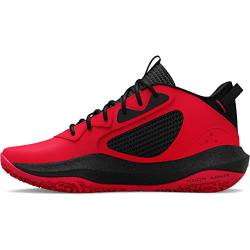 Under Armour Unisex Grade School Ua Lockdown 6 Basketball Shoes Court Performancence, Red, 36 EU von Under Armour