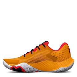 Under Armour Unisex Ua Spawn 4 Basketball Shoes Court Performancence, Orange, 43 EU von Under Armour