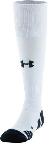 Under Armour Youth Soccer Over-The-Calf Socks, 1-Pair, White/Black/Black, Small von Under Armour