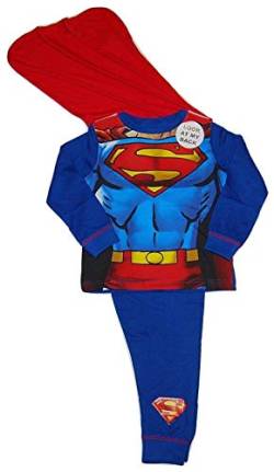 Jungen Pyjama-Set, Baumwollmischung, Alter 12 Monate - 12 Jahre, DC - Superman, 3-4 Jahre von Undercover
