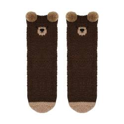 Undercover Damen Kuschelsocken mit Tiermotiv, weich, warm, in Geschenkbox, bär, 4-7 von Undercover