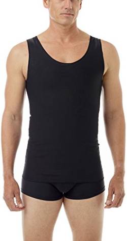 (Large 100cm - 110cm Chest, Black) - Underworks FTM Gynecomastia Ultimate Chest Binder Tank 997 von Underworks