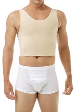 Underworks FTM Extreme Tri-Top Chest Binder Top 983, Hautfarben, L von Underworks