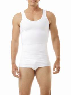 Underworks Herren Kompression Body Shirt M Weiß von Underworks