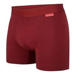 Undiemeister Herren Boxershorts aus Baumwolle/Mellowood - Premium Unterhosen für Männer - Atmungsaktive Boxershorts für optimalen Komfort - Reef Clay - Große XL von Undiemeister
