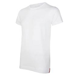 Undiemeister Herren T-Shirt aus Mellowood - Komfortables und stylisches Baumwolle T-Shirt für Männer - Arbeits- & Basic T-Shirts - Atmungsaktiv und Temperaturregulierend - Chalk White - Große 3XL von Undiemeister