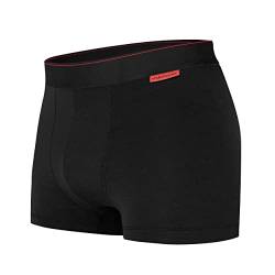 Undiemeister Herren Trunks aus Bio Baumwolle/Mellowood - Premium Unterhosen für Männer - Atmungsaktive Trunks für optimalen Komfort - Volcano Ash - Große M von Undiemeister