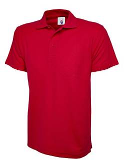 Uneek clothingMädchen Poloshirt Rot Rot von Uneek clothing