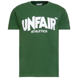 Unfair Athletics Classic Label T-Shirt Herren grün, XXL von Unfair Athletics