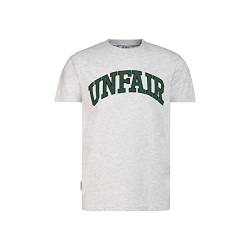 Unfair Athletics College T-Shirt Herren Shirt Heather grau XXL von Unfair Athletics