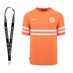 Unfair Athletics Shirt - Herren T-Shirt - Limited Schlüsselband (S, Light orange) von Unfair Athletics