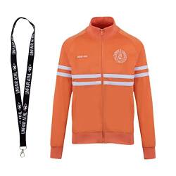 Unfair Athletics Trainingsjacke - Sportjacke - Limited Schlüsselband (L, light orange) von Unfair Athletics