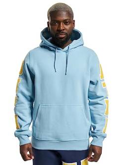 Unfair Athletics Velour Patch Hoodie Herren Kapuzenpullover Ice Blue XL von Unfair Athletics