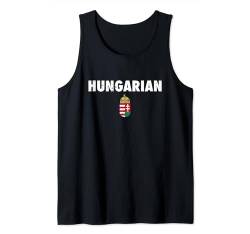 Hungarian Wappen Hungary Ungarisch Ungarn Tank Top von Ungarische Ungarn Heimat Magyarország Geschenke