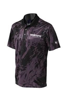 Unicorn Unisex Pro-tech Camo Dart-Shirt, Schwarz, XL von Unicorn