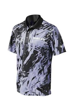 Unicorn Unisex Pro-tech Camo Dart-Shirt, grau, M von Unicorn