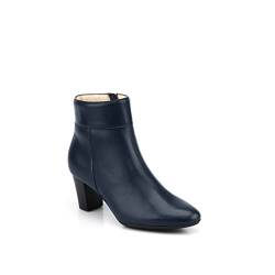 Uniform-Shoes Dunkel blau Leather Stiefeletten für Damen DENVER 41.0 - SEDEX-Mitglied Fabrik; LWG-zertifizierte Lieferanten; Made in Portugal; von Uniform-Shoes