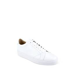 Uniform-Shoes Weiss Leather Sneaker für Herren Sydney 42.0 - SEDEX-Mitglied Fabrik; LWG-zertifizierte Lieferanten; Made in Portugal; von Uniform-Shoes