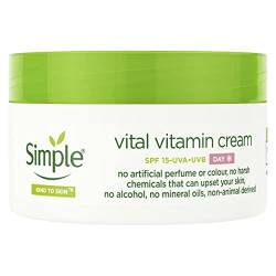 Simple Kind to Skin Vital Vitamin Tagescreme, 50 ml von Unilever