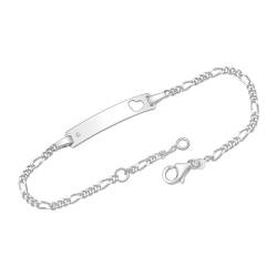 Unique Sports 925er Silber Armband mit 1 Diamanten (ca. 0,01 ct.) (Länge: 19cm) von Unique Sports