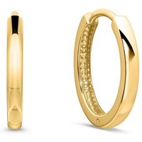 Unique Paar Creolen 9K Gold Creolen für Damen von Unique von Unique