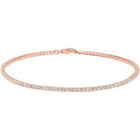 Unique Silberarmband JEWLIX Armband 925er Silber rosévergoldet Zirkonia SB0293 von Unique