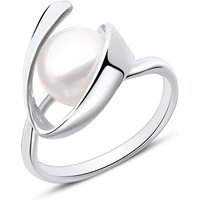 Unique Silberring Perlenring für Damen aus Sterlingsilber von Unique (Größe: 50mm) von Unique