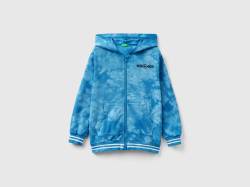 Benetton, Batik-sweater 100% Baumwolle, größe M, Hellblau, male von United Colors of Benetton