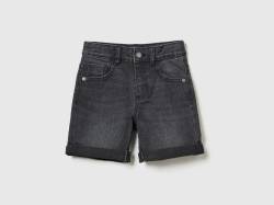 Benetton, Bermuda Aus Denim eco-recycle", größe 116, Schwarz, male" von United Colors of Benetton