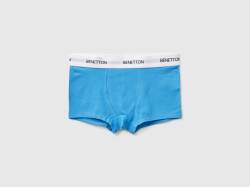 Benetton, Boxershorts Aus Stretchiger Bio-baumwolle, größe 2XL, Verkehrsblau, male von United Colors of Benetton