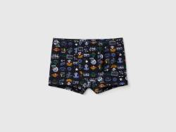 Benetton, Disney-boxershorts, größe 90, Schwarz, male von United Colors of Benetton